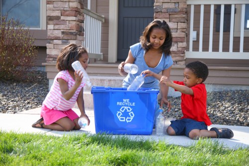 Eco-friendly home clearance with recycling